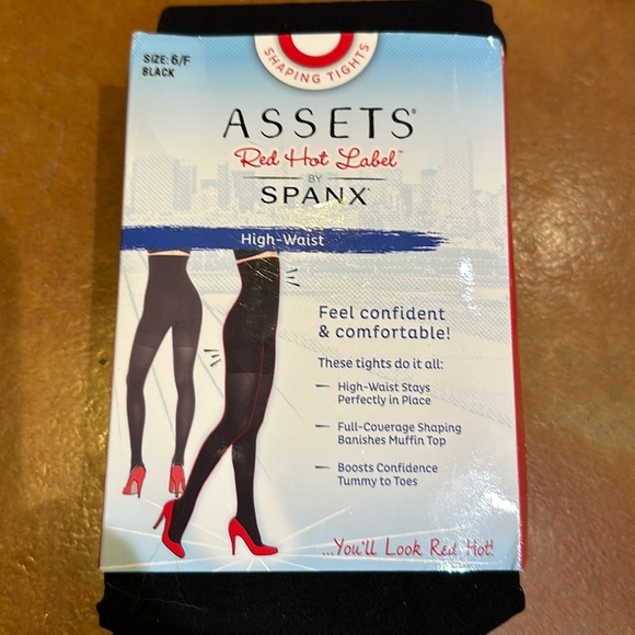 NWT Spanx Red Hot Label High Waist Shaping Tights - Picture 1 of 4